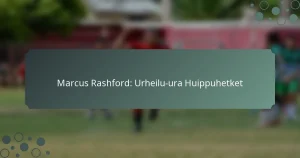 Marcus Rashford: Urheilu-ura Huippuhetket